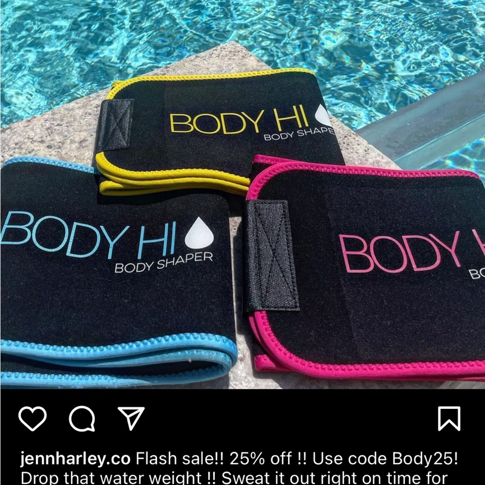 Waist trainer ! Pink! Blue and yellow avail !